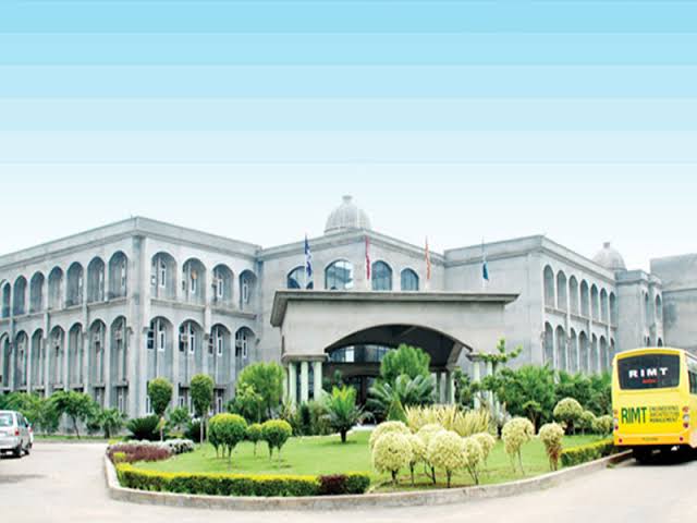 School of Legal Studies, RIMT University