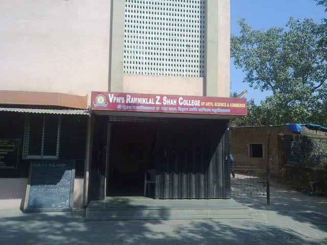 VPMS R. Z. SHAH COLLEGE OF ARTS, SCIENCE and COMMERCE