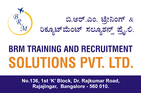 Brm Training and Recruitment Solutions Pvt Ltd
