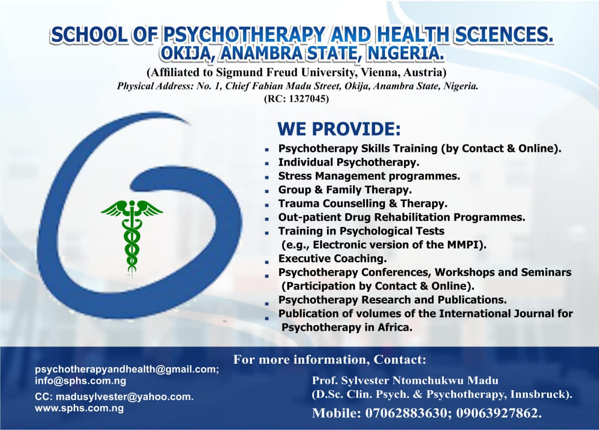 Institute Of Psychotherapy And Management Sciences
