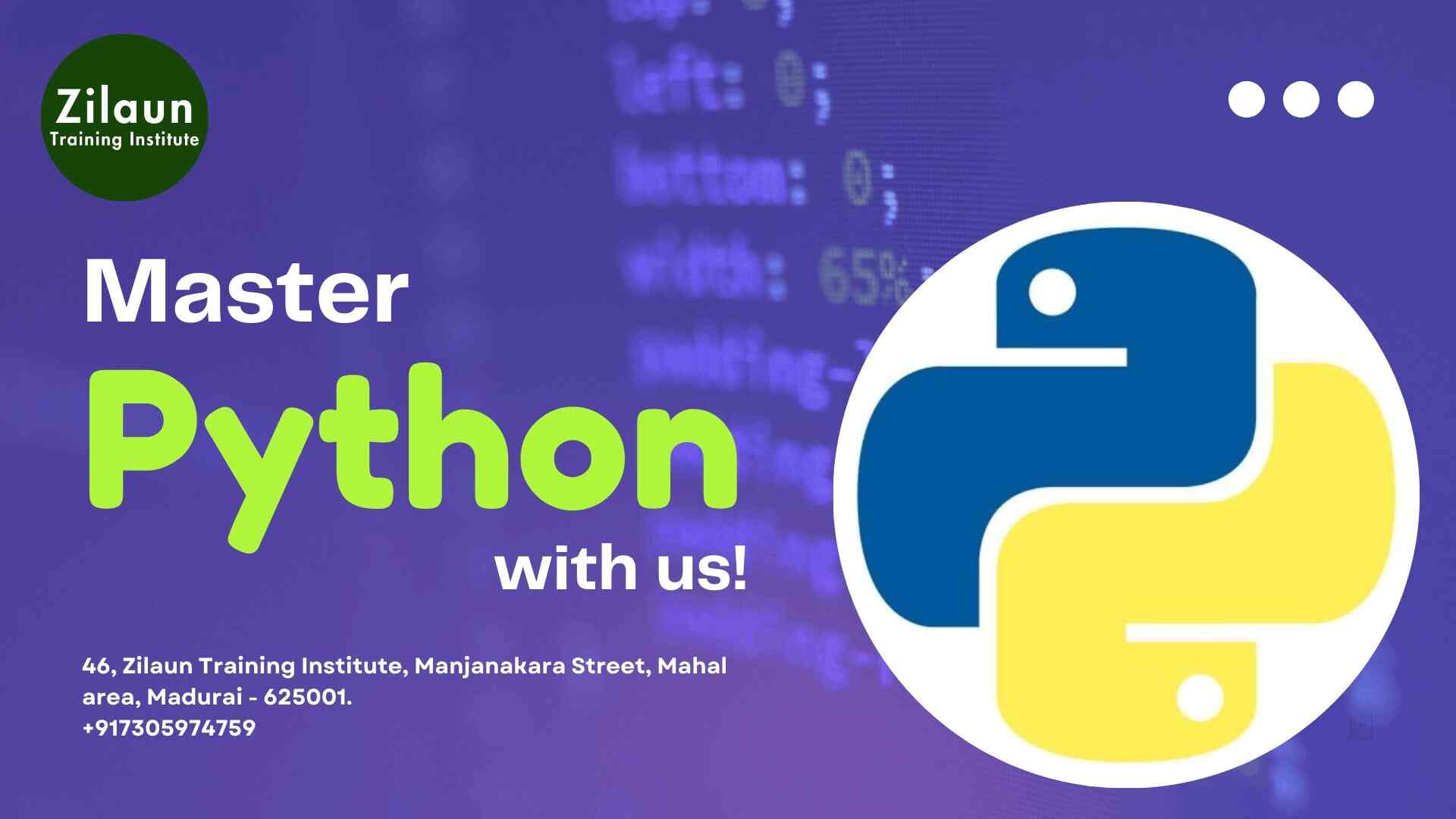 Zilaun Training Institute Madurai
