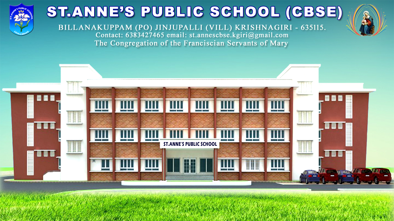 ST.ANNE'S PUBLIC SCHOOL KRISHNAGIRI