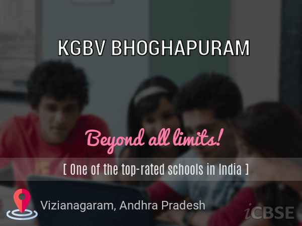 KGBV BHOGHAPURAM
